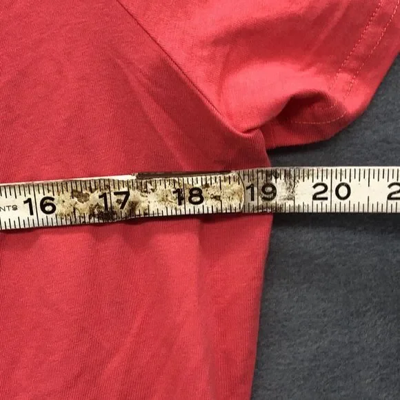 New York & Company Shirt Large Pink Grommet Boat Neck Neckline NWT - Picture 9 of 13